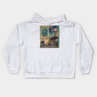 Mademoiselle Becat at the Cafe des Ambassadeurs by Edgar Degas Kids Hoodie